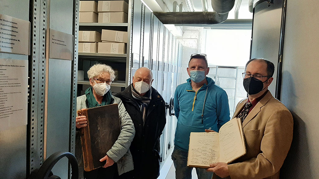 Lahnsteiner Stadtarchiv gewährte Einblicke in seine Bestände und Tätigkeit