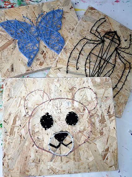 Faszinierende Fäden: KreativWerkstatt im Stadtteiltreff