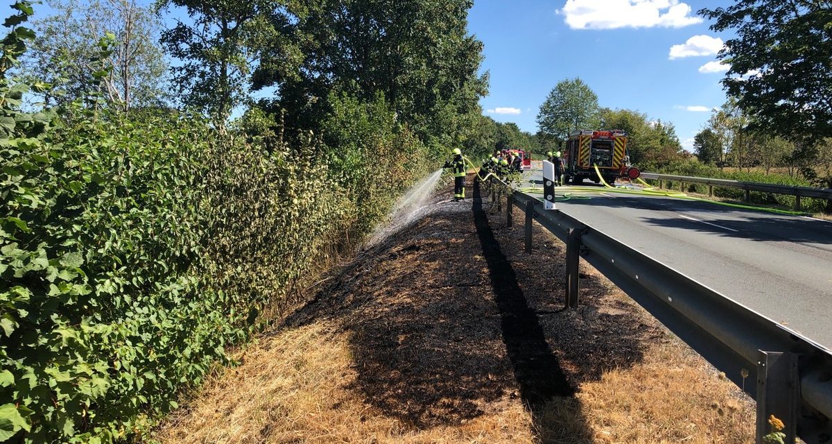 POL-PDNR: Brand an der B413