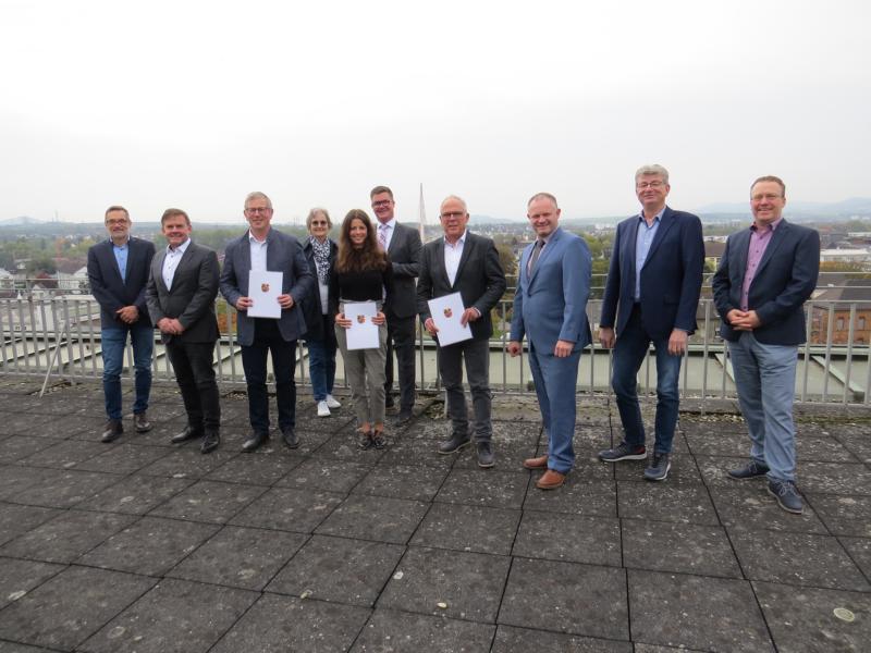 Drei Ernennungen in der Stadtverwaltung Neuwied