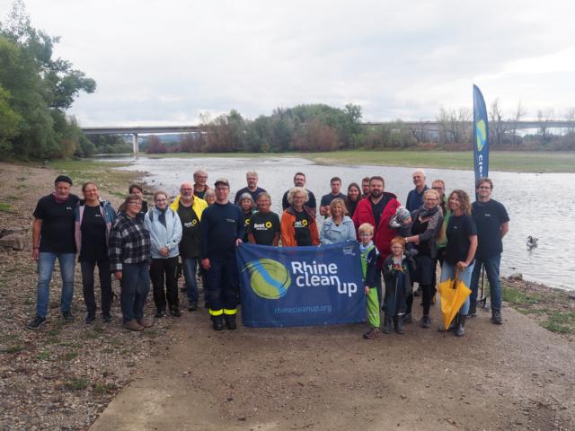 Bendorf wieder dabei beim RhineCleanUp