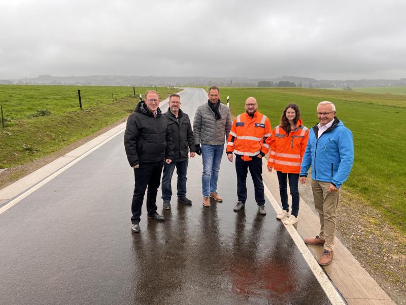 „Sanierung der Kreisstraße 124 erfolgreich abgeschlossen“