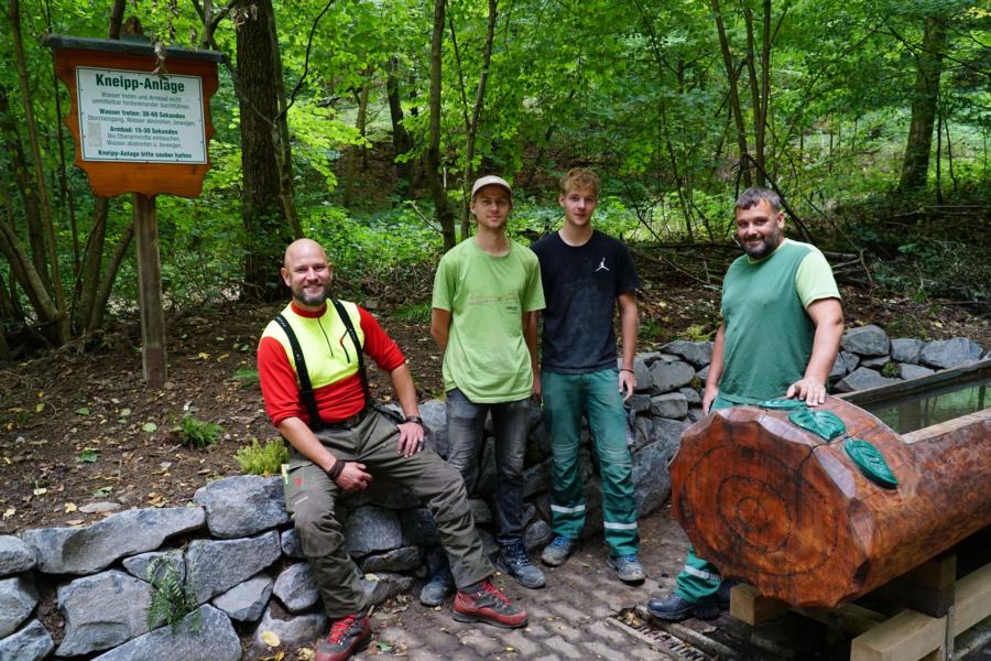 Neugestaltung der Kneipp-Anlage im Stadtwald Koblenz Nachhaltiges Vorzeigeprojekt