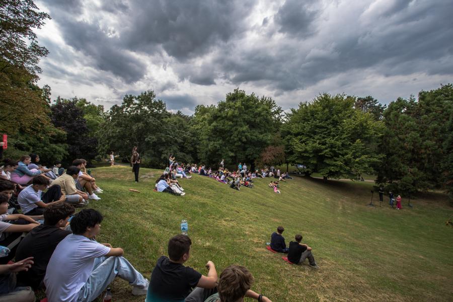 Poesie im Park – Veranstaltung begeistert Publikum