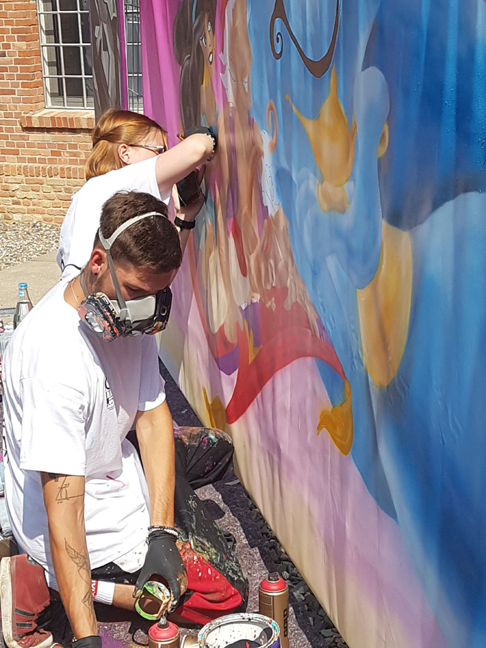 STREET ART beim Bendorfer CRAFT-Festival