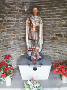 Statue des Heiligen Sebastian in Niederlahnstein (Foto: Ferdi Müller)