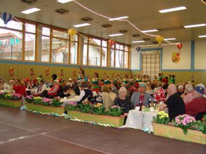 Närrisches Feuerwerk beim Seniorenkarneval in Irlich