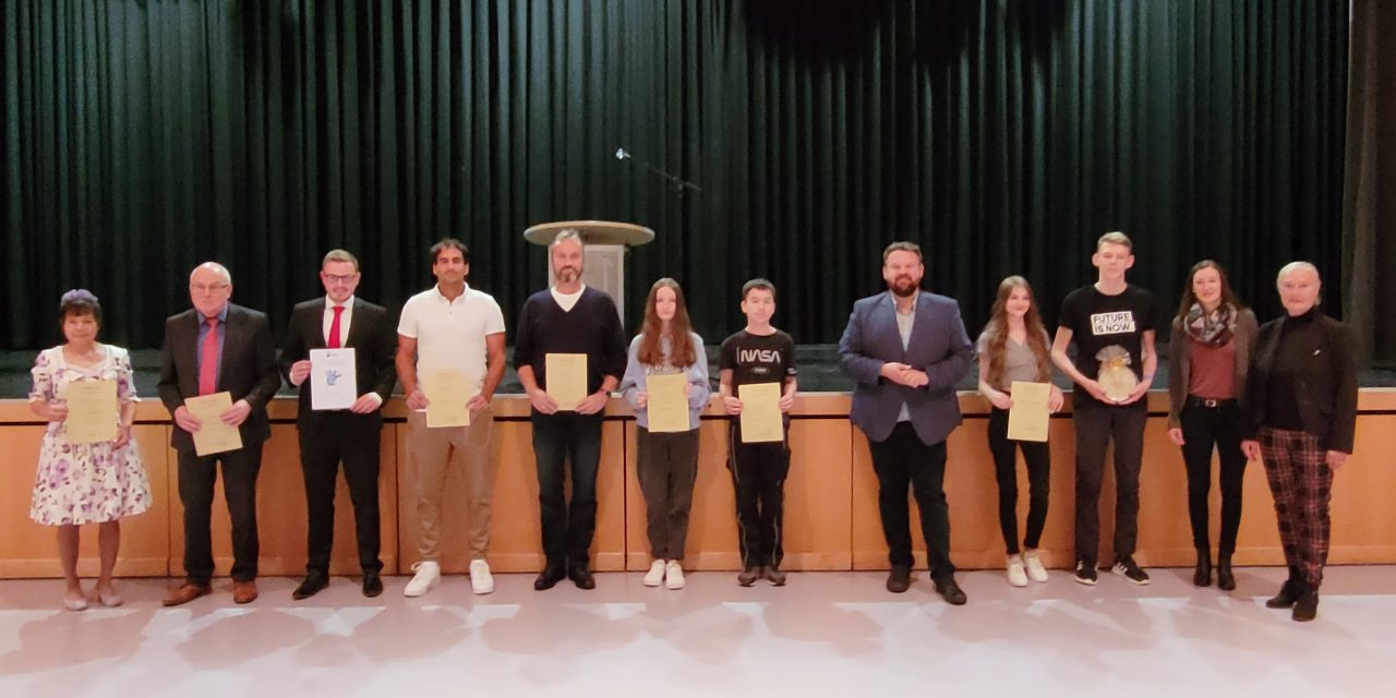 Sportliche Erfolge und ehrenamtliches Engagement gewürdigt   