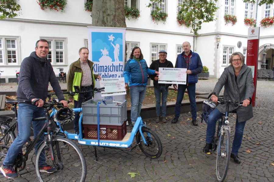 Challenge zu Gunsten des Lebensmittelretter Rhein-Mosel e.V – Verein erhält 2.229 Euro für die Anschaffung von Lastenfahrrädern
