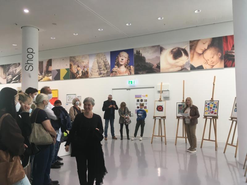Eröffnung der Schülerausstellung „Natürlich Farbe“ im Mittelrhein-Museum