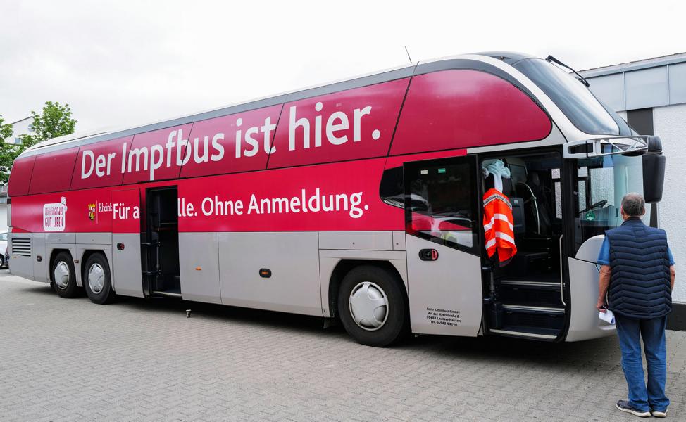 Der Impfbus kommt nach Neuwied