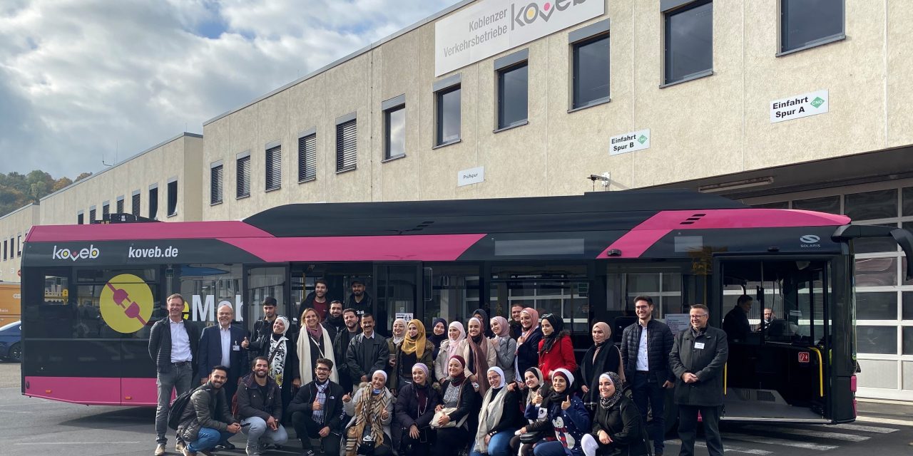 Interkultureller Dialog und Mobilität der Zukunft – Jordanische Universitäten zu Gast bei der koveb