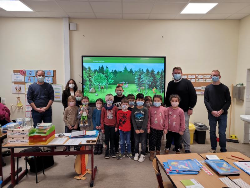 Digitalisierung der Bendorfer Grundschulen – Panelboards und mobile Endgeräte angeschafft