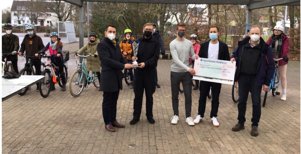 Wanderpokal Stadtradeln bei IGS Koblenz