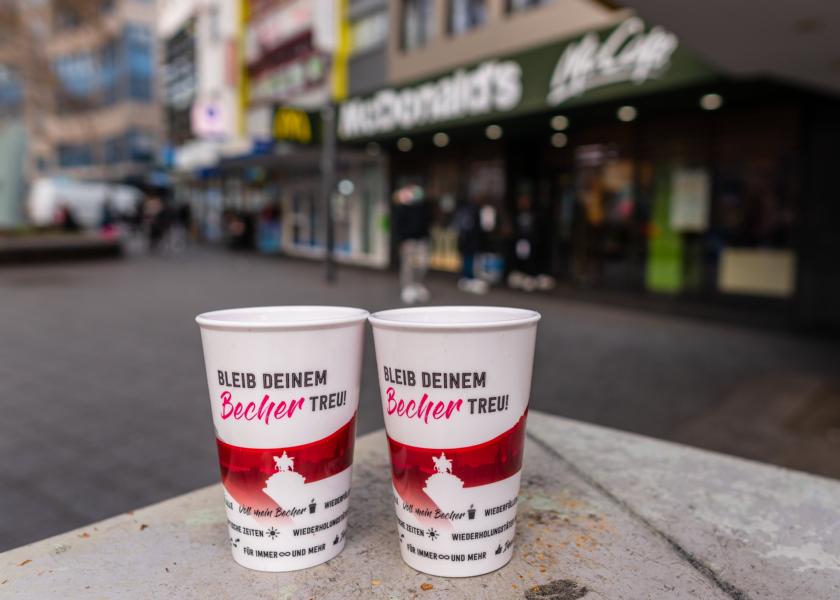 Nachhaltigkeit gefördert – Stadt Koblenz führt Mehrwegbecher ein