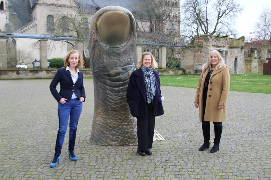 Besuch von Dr. Carla Cugini im Ludwig Museum Koblenz