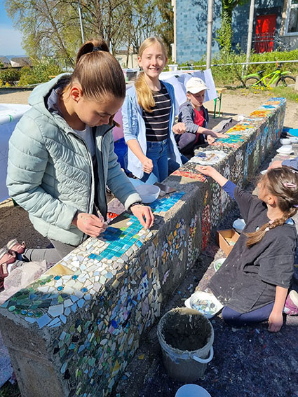 Handwerker und Künstler im Heimbach-Weiser Jugendhaus