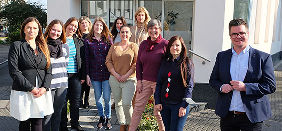 Bürgermeister Jung trifft Migrationsberaterinnen