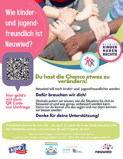 Stadt Neuwied startet Umfrage unter Kindern