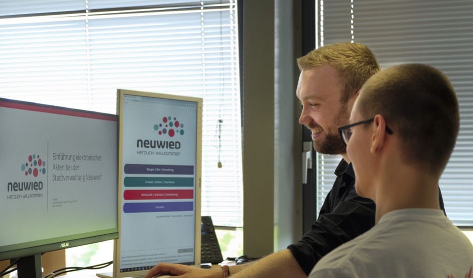 Stadtverwaltung auf dem Weg zum papierlosen Büro