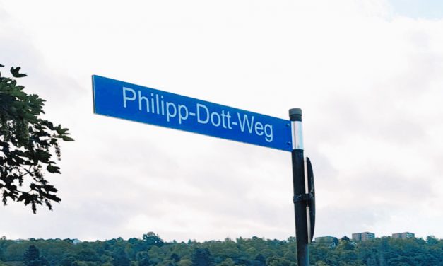 Philipp-Dott-Weg ist beschildert