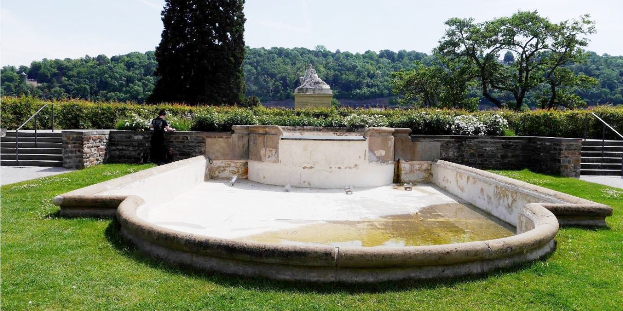 Brunnen im Schlossgarten bleibt trocken