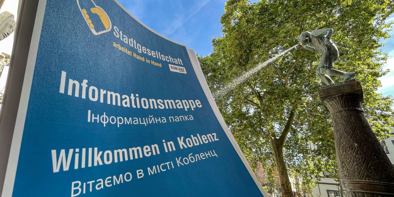 Ukraine-Krieg: Mehr als 2000 geflüchtete Menschen seit Kriegsbeginn in Koblenz registriert