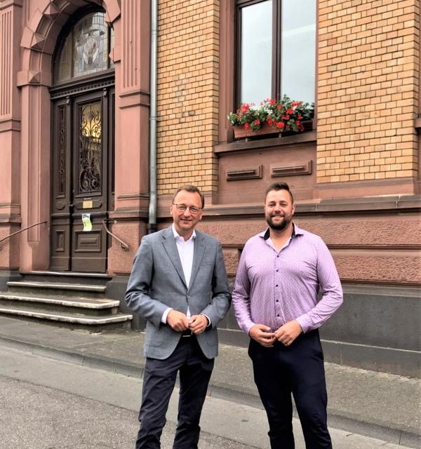Bundestagsabgeordneter Oster zu Gast im Lahnsteiner Rathaus