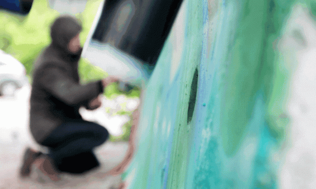 Graffiti-“Künstler” auf frischer Tat ertappt