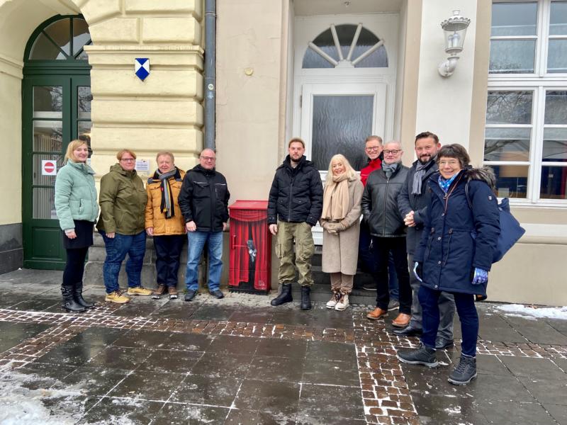 Stromkästen bringen Farbe in die Stadt