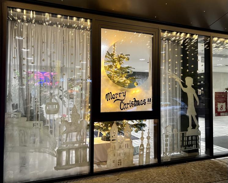 Das schönste Koblenzer Weihnachtsfenster