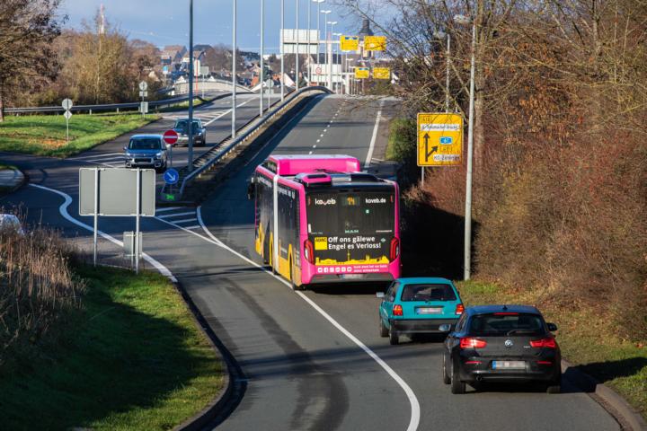 Baubeginn des Kreisverkehrsplatzes Kurt-Schumacher-Brücke