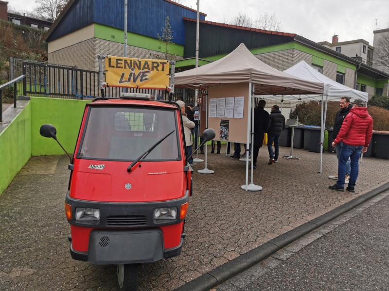 Ausbau „Hohenrhein“ war das Thema bei „Lennart Live“ Einwohnersprechstunde mit Lahnsteins Oberbürgermeister fand in Friedland statt