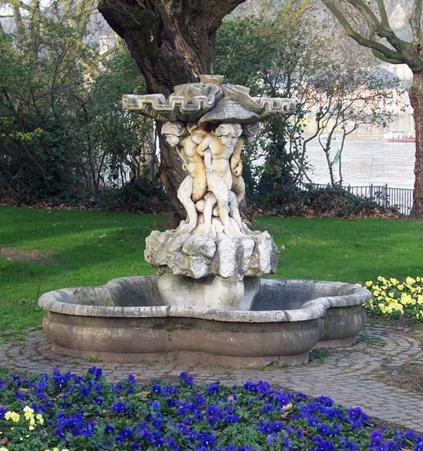 Muschelbrunnen aus dem Volkspark Lützel kommt wieder an den alten Standort