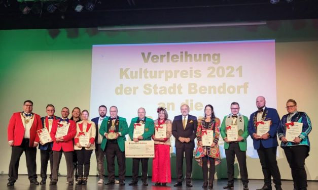 Karnevalisten erhalten Bendorfer Kulturpreis 2021