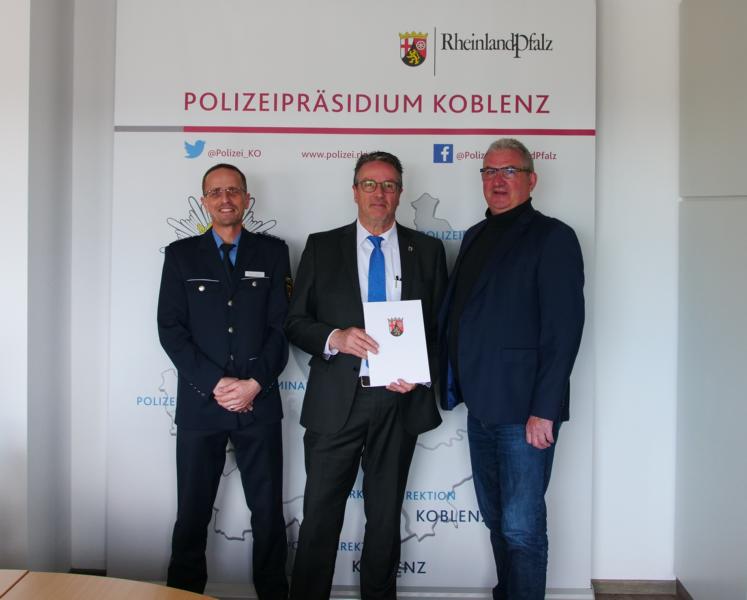 Koblenz – Polizeipräsidium Koblenz verabschiedet Pressesprecher Ulrich Sopart