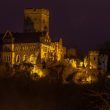 Burg Lahneck bei Nacht