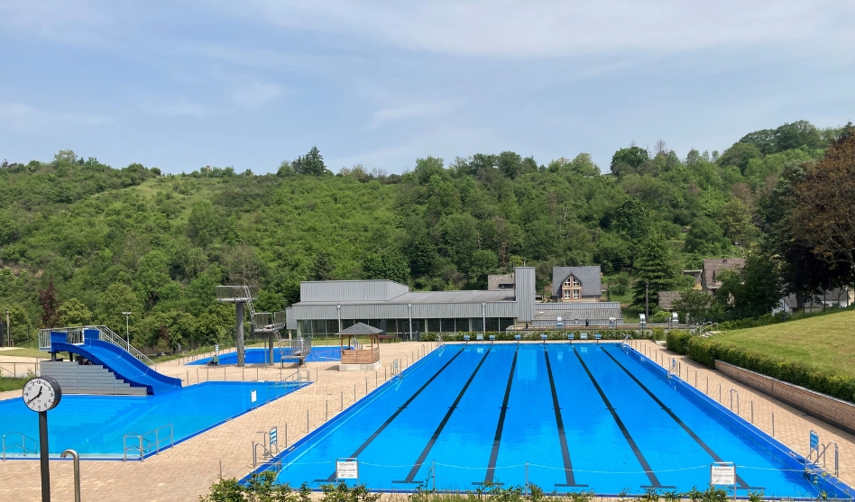 Start in die Badesaison: Thermalfreibad Boppard ist ab Samstag, 24. Juni 2023, geöffnet