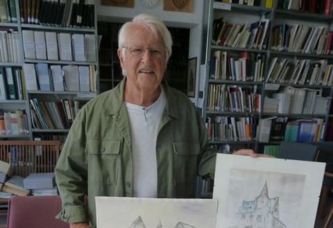 Stadtarchiv Lahnstein erhält Astudinskizzen von Hermann-Josef Pott