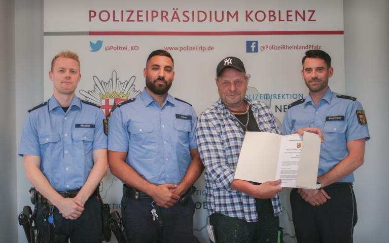 Bürger für vorbildliches Handeln ausgezeichnet