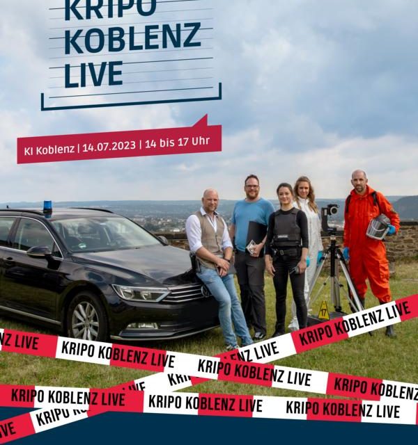 Kripo Koblenz Live: Der Berufsinformationstag der besonderen Art