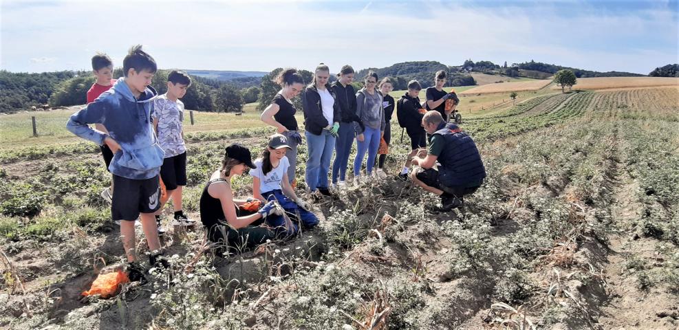 Schüler erleben nachhaltige Landwirtschaft