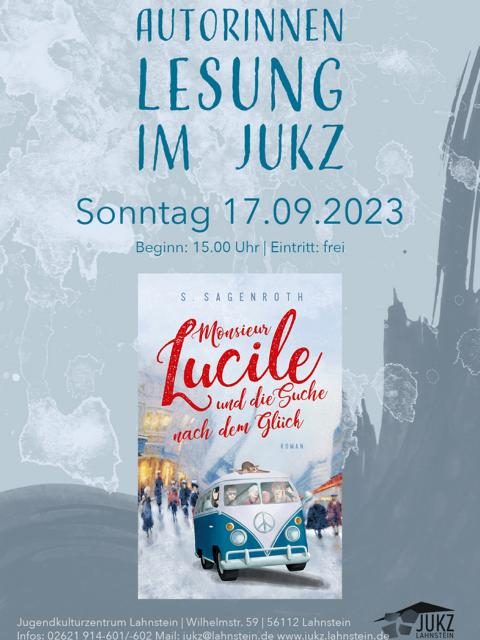 Autorenlesung zu „Monsieur Lucile und die Suche nach dem Glück“