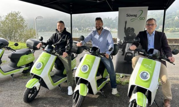 „Lahn-e“-Elektroroller schaffen neues Mobilitätsangebot in Lahnstein