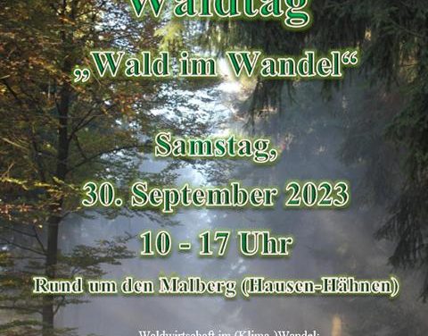 6. Bad Hönninger Waldtag – „Wald im Wandel“