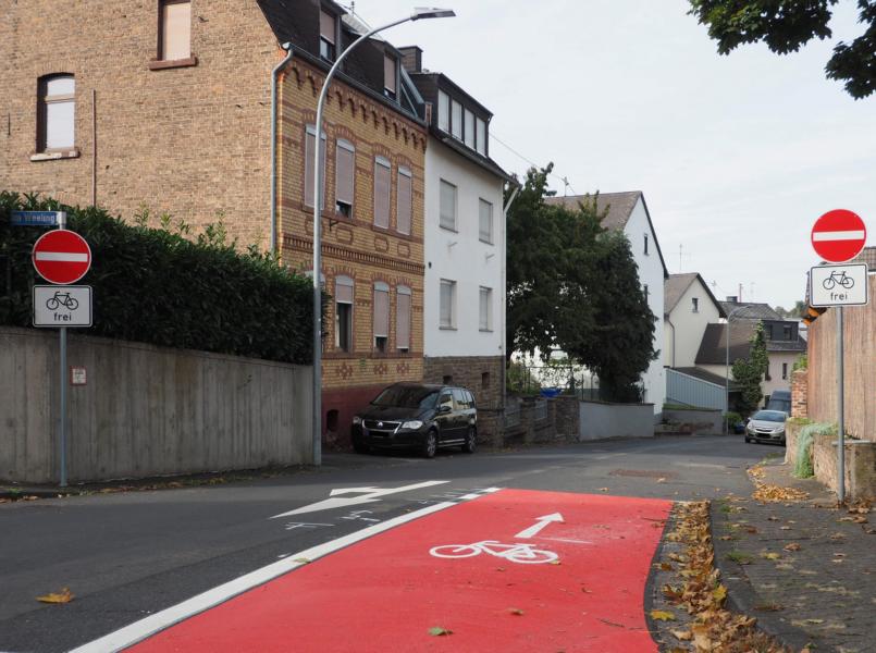 Radverkehr in Koblenz: Umgesetzte Kleinmaßnahmen