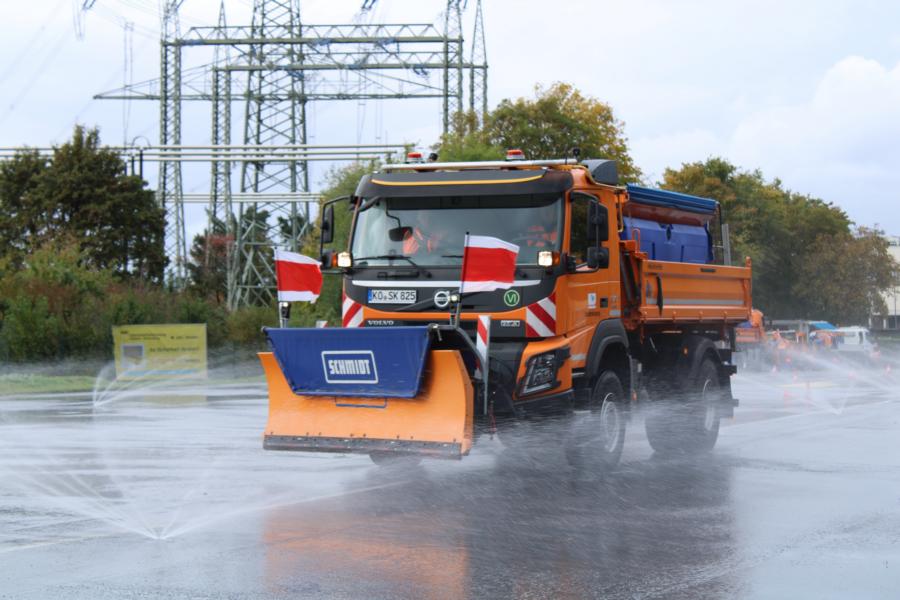 Mitarbeiter des Kommunalen Servicebetriebs sind fit für den Winter