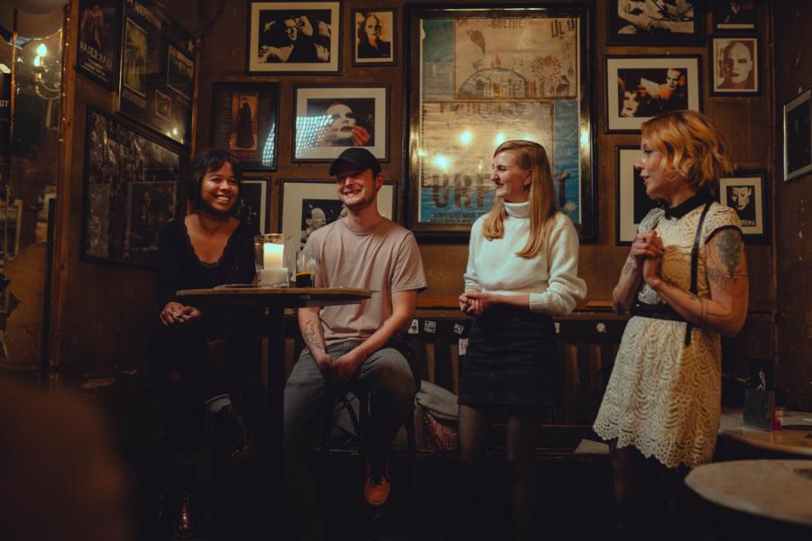 Zweite Auflage der AustauschBar im Mephisto widmete sich dem Thema Unistadt