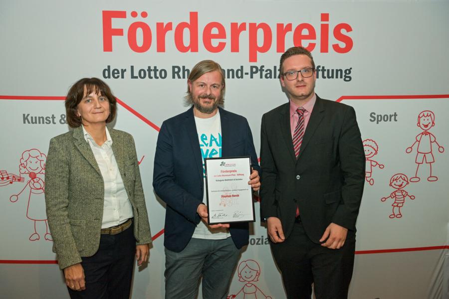 Stephan Horch erhielt Förderpreis der Lotto-Stiftung