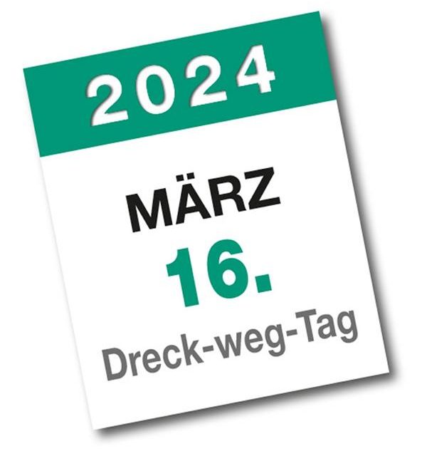 Jetzt anmelden zum Dreck-weg-Tag 2024